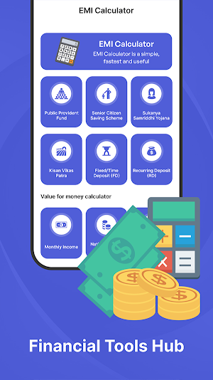 EMI Calculator - Finance Tool Screenshot 1