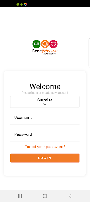 Benefitness Adaptive Gym Screenshot 2