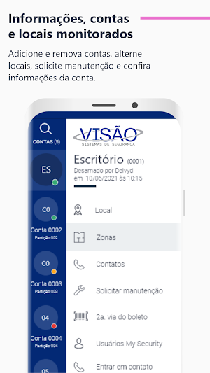 Visão Segurança Screenshot 3