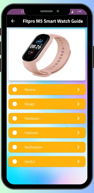 Fitpro M5 Smart Watch Guide Screenshot 2