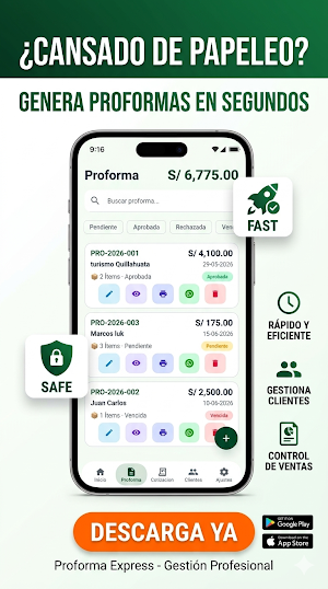 Proformas Go y Cotizaciones Screenshot 1