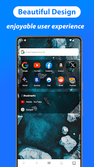 Surf Browser: private explorer Screenshot 3