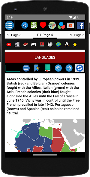 Map of Africa screenshot 5