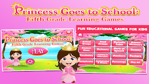 Princess Fifth Grade Games Screenshot 0