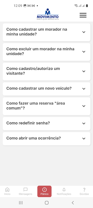 Movimento Serviços Screenshot 2