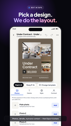PropVid Real Estate Reel Maker Screenshot 2