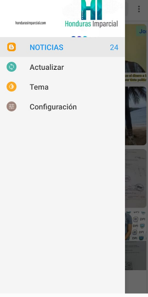 HONDURAS IMPARCIAL Screenshot 0