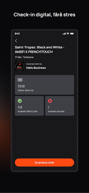 Biletin.ro Scanner Screenshot 1