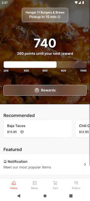 Hangar 11 Burgers Screenshot 0