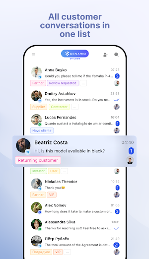Scenario Dialogs Screenshot 0