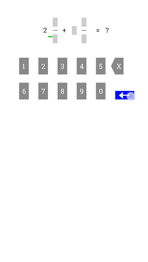 VA MIXED FRACTION PLUS MINUS Screenshot 1