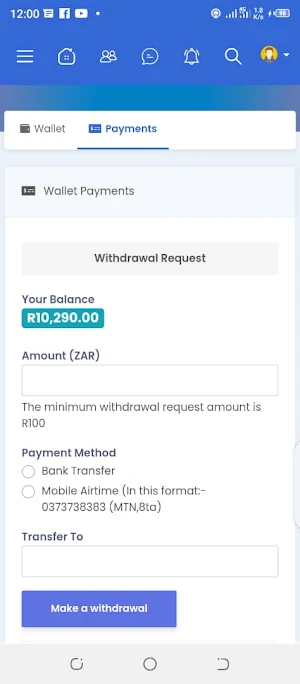 Yebosocial Screenshot 2