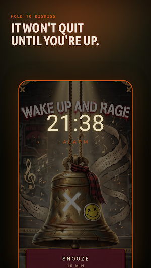 GrungeWake: Grunge Alarm Clock Screenshot 0