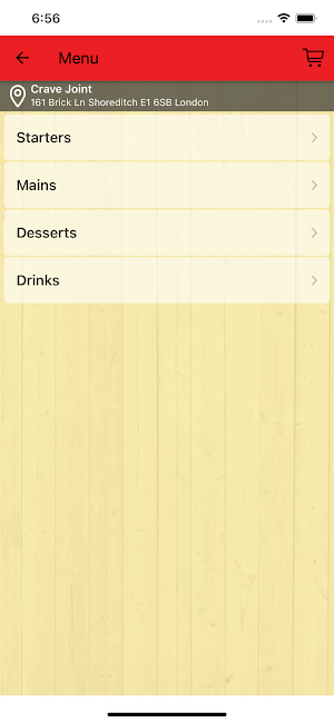 Crave Joint Screenshot 2