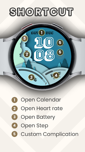 Horizon Watch Face Screenshot 2