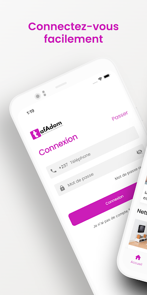 TafAdom - Service à domicile Screenshot 0