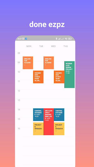 IIUM Schedule Maker (Preview) Screenshot 2