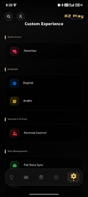 AZ Xstream Player Screenshot 0