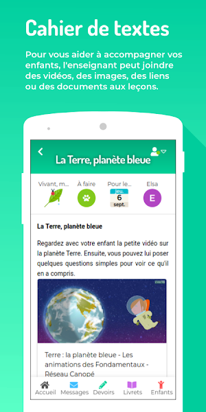 Educartable - Familles Screenshot 3