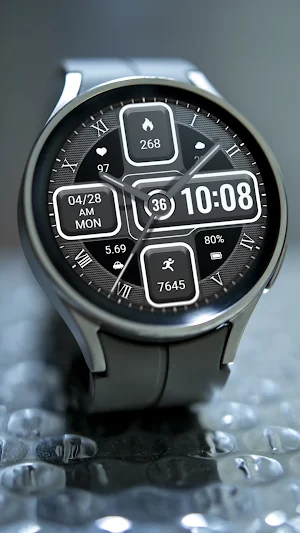 ZKin Watch Gray Matter Texture Screenshot 3