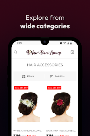 Hair Flare Luxury Screenshot 2