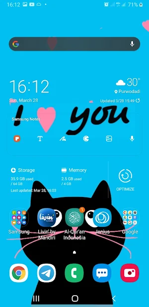 Cute Animal Live Wallpaper Screenshot 2