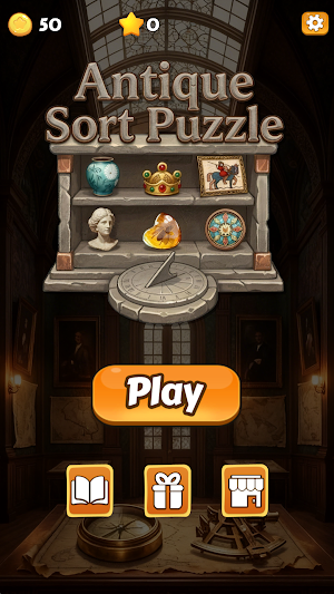 Antique Sort Puzzle Screenshot 0