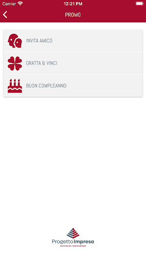Progetto Impresa Screenshot 2