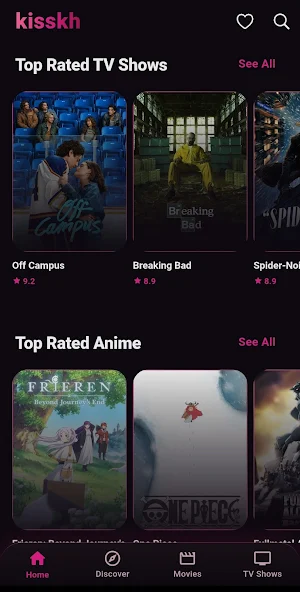 kisskh: Asian Dramas & Movies Screenshot 1