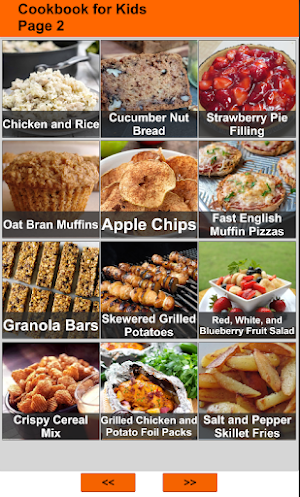 Friendly Recipes for Kids Screenshot 1