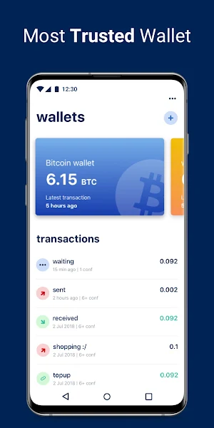 BlueWallet Bitcoin Wallet Screenshot 0