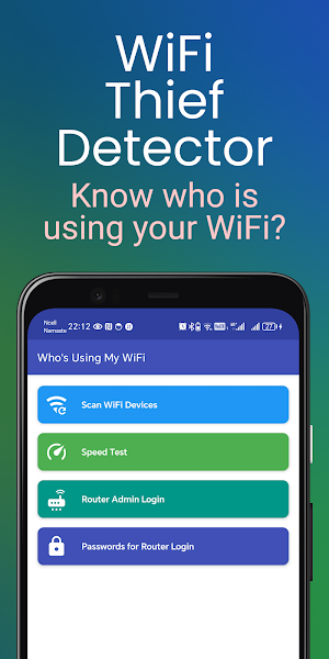 WiFi Detector: Who Use My WiFi Screenshot 0