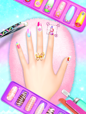 Nail Salon Manicure - Fashion Girl Game Screenshot 0