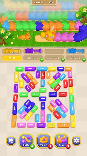 Wool Sort: Knit Away Screenshot 2