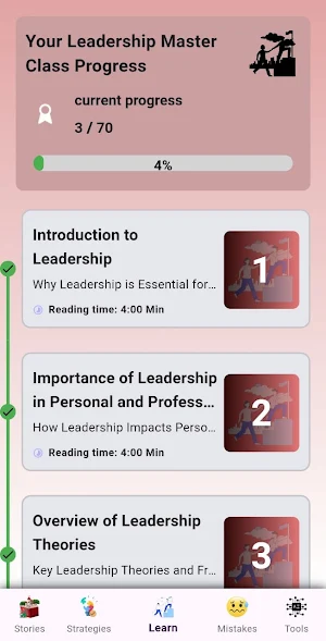 Leadership Master Class Screenshot 0