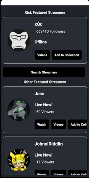 Stream Companion App Screenshot 2