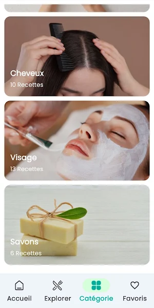 Recettes Cosmétiques Naturels Screenshot 2