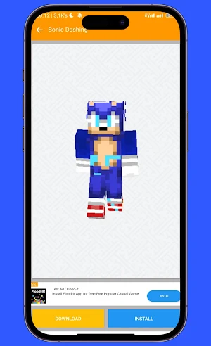 Soni Skin for Minecraft PE Screenshot 0