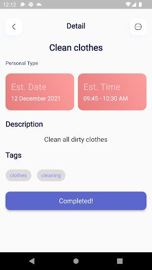 Daily Schedule Screenshot 3