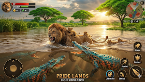 King Wild Lion Simulator 2026 Screenshot 1