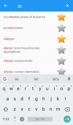 Medical Terminology - comprehensive dictionary Screenshot 2