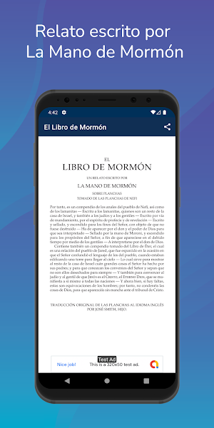El Libro de Mormón en español Screenshot 2