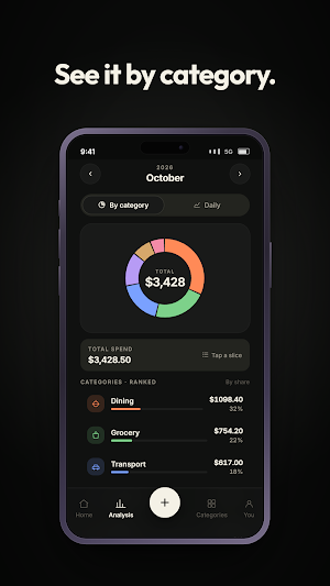 Hum: Personal Expense Tracker Screenshot 2