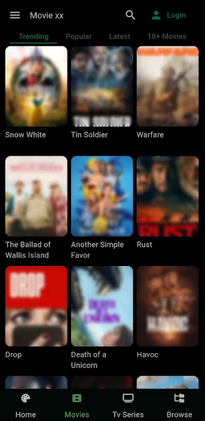Be Movies Screenshot 1