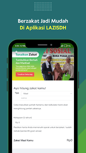 LAZISDH Donasi & Zakat Online Screenshot 1