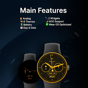 Volcanic Watch Face Screenshot 1