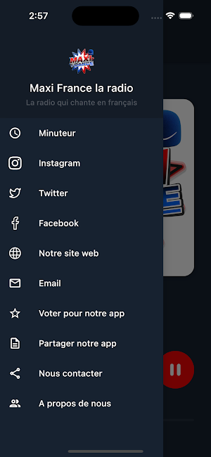 Maxi France radio Screenshot 1