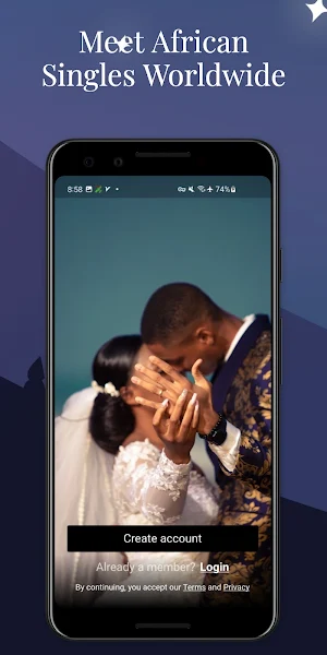 AfroMatch: African Dating App Screenshot 0