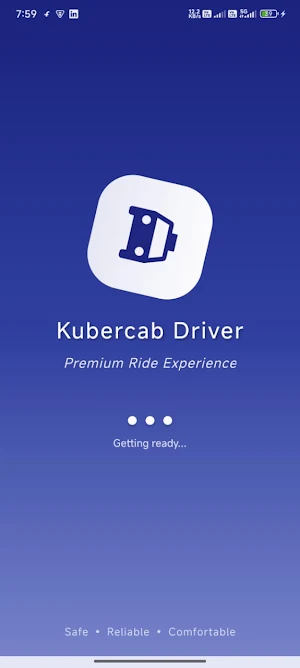 Kuber Cab Driver Screenshot 3