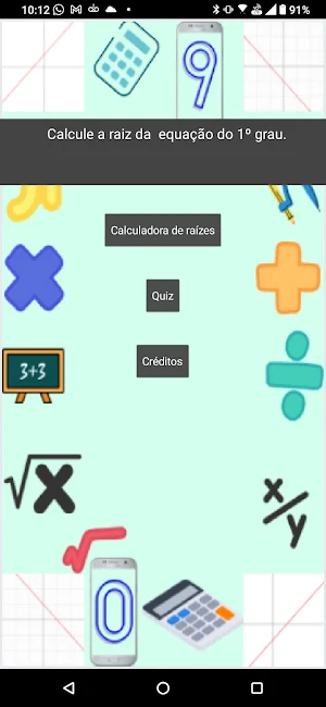 Equação do primeiro grau Screenshot 0